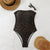 Leopard Printed Bandeau Women One Piece Swimsuit