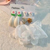 Handmade Cotton Long TasselEarrings -Sexikinis Swim