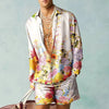 Luxury European Beach shorts set