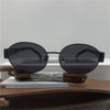 Gold Metal Frame OvalSmallSunglasses - Sexikinis Swim