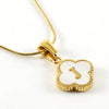 Lucky Clover Stainless Steel Pendant Necklace - Sexikinis Swim
